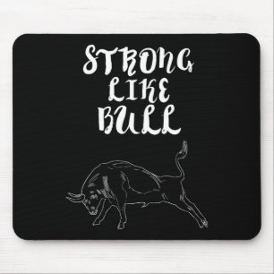 Stark som Bull Powerlift Bodybuilding Musmatta