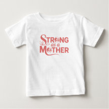 Stark som en mamma Baby-bodysuit för småttingar
