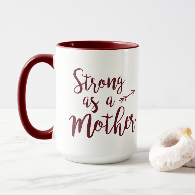 Stark som en mamma mugg (Med munk)