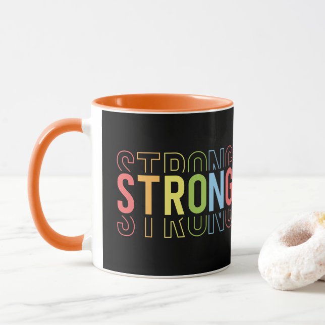 Stark styrka mugg (Med munk)