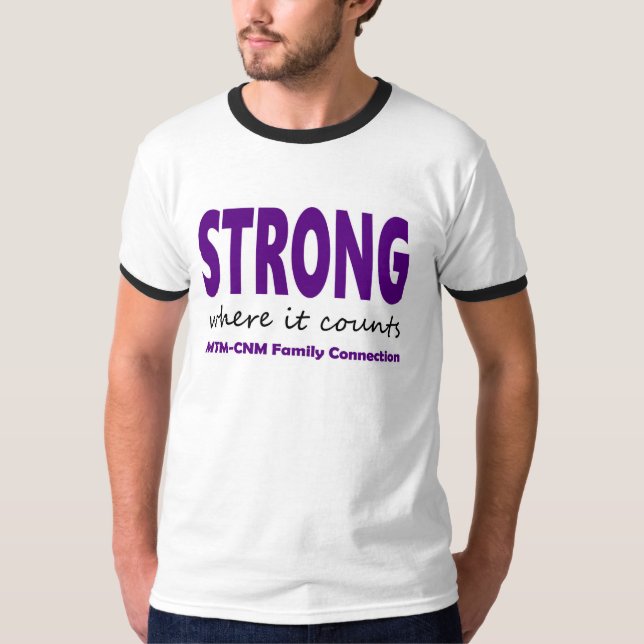 Stark T-tröja - var den räknar Tee Shirt (Framsida)