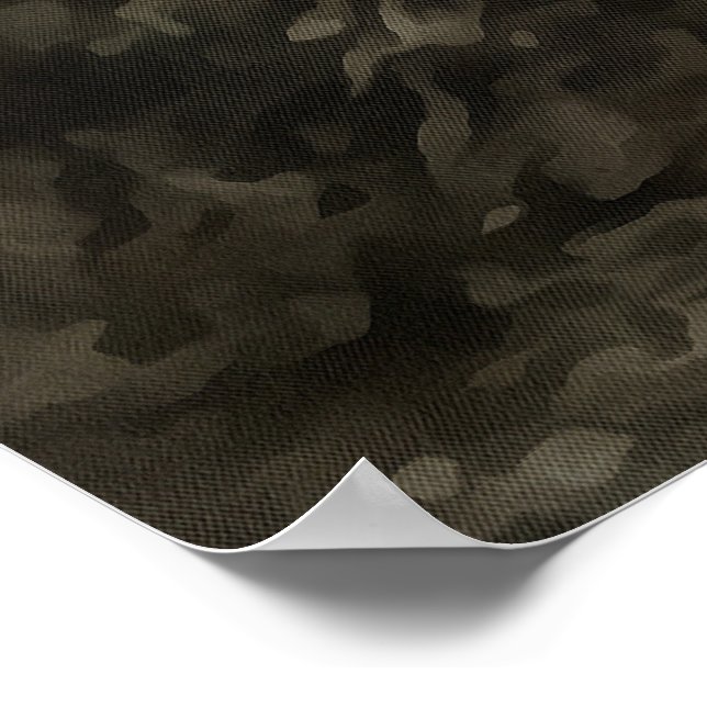 Stark Tabby katt CloseUp Artistic Porträtt Poster (Hörn)