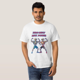 Stark till benet – Rolig skelettmuskeldesign T Shirt