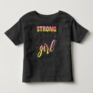 Stark tjej Pastell Stjärna T Shirt
