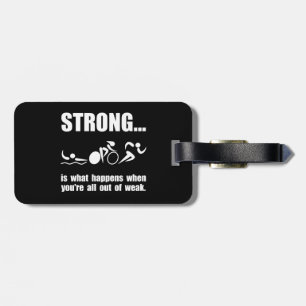 Stark Triathlon Bagagebricka