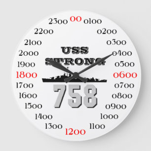 Stark USS (DD-758) Stor Klocka
