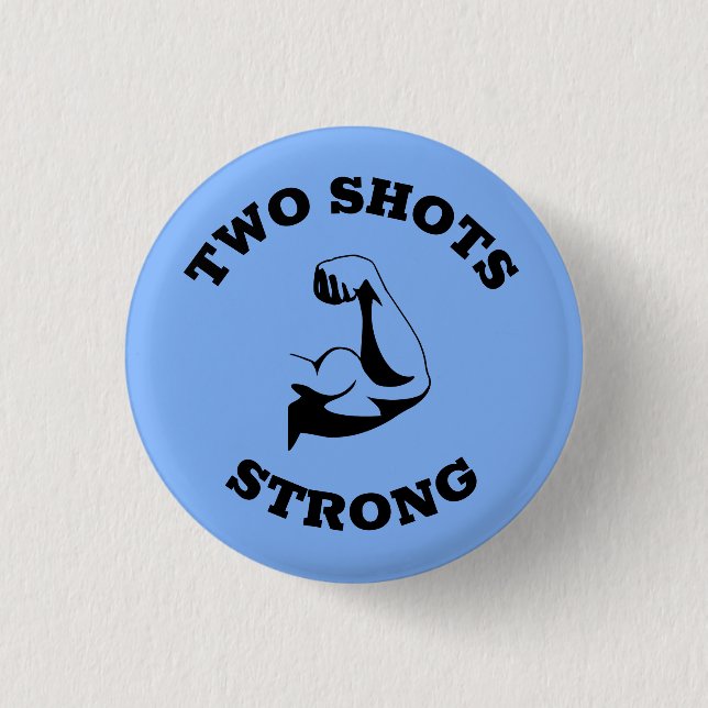 Stark vaccinationsknapp knapp (Framsida)