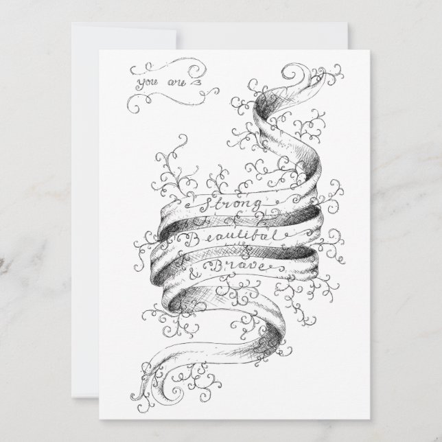 Stark, vacker och Modig (Framsida)