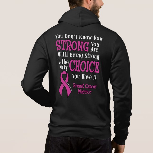 Stark/Val...Bröstcancer T Shirt (Baksida)