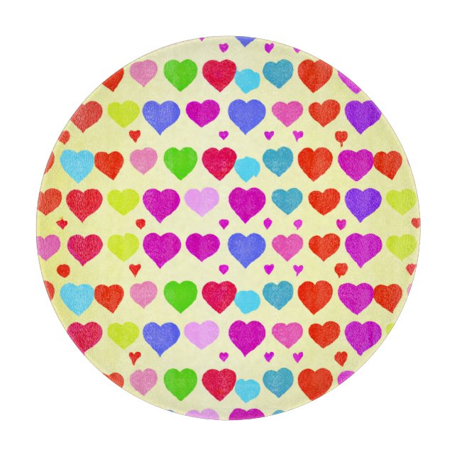 Stark Vibrant Kärlek Mönster (Framsidan)