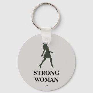 Stark Woman Keychain Nyckelring