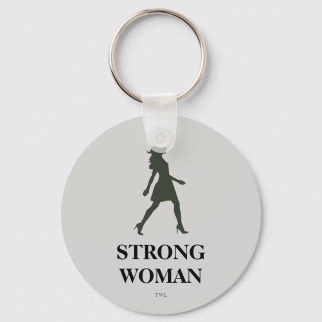 Stark Woman Keychain Nyckelring (Framsida)