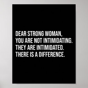 Stark Woman Pro Choice Feminist Poster