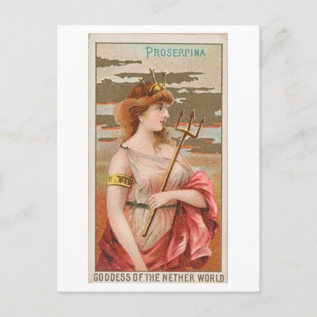 Stark Women Series #53: Proserpina Vintage Vykort (Framsida)