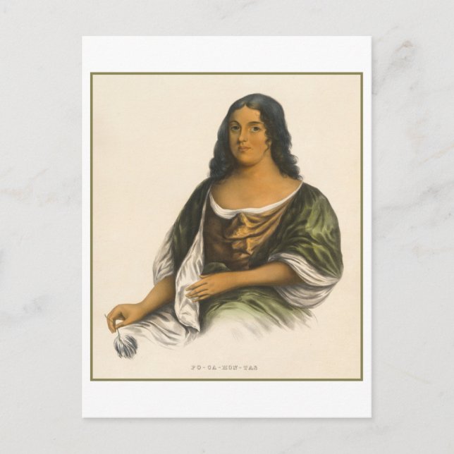 Stark Women Series #62: Pocahontas Vykort (Framsida)