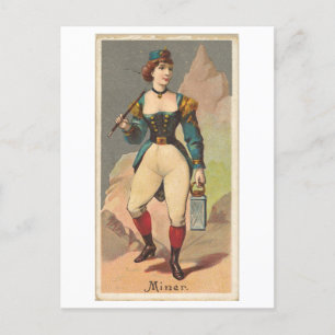 Stark Women Series #8: Miner Vintage Vykort