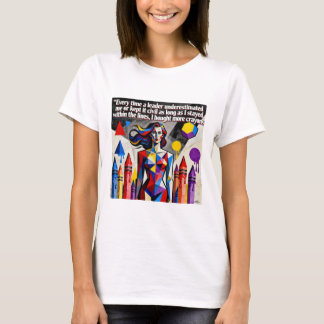 Stärka arbetsfrämjande kvinnors motståndskraft t shirt