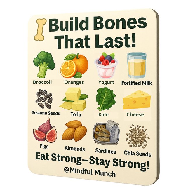 Starka Ben Kylskåpsmagnet (Support strong bones with this nutrition magnet—ideal for growing kids and aging adults.)