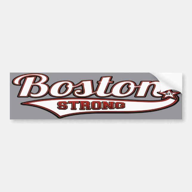 Starka Boston Bildekal (Framsidan)