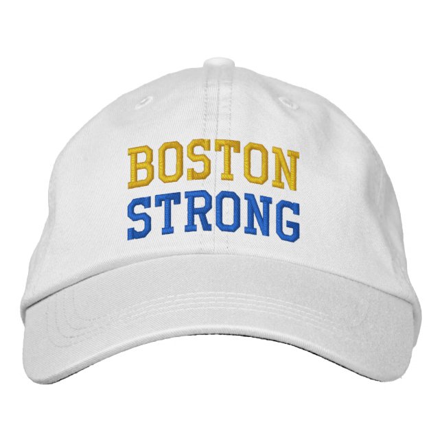 Starka Boston Broderad Keps (Framsida)
