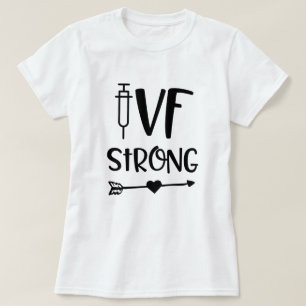 Starka citationsteckenkvinna för IVF in vitro gå T Shirt