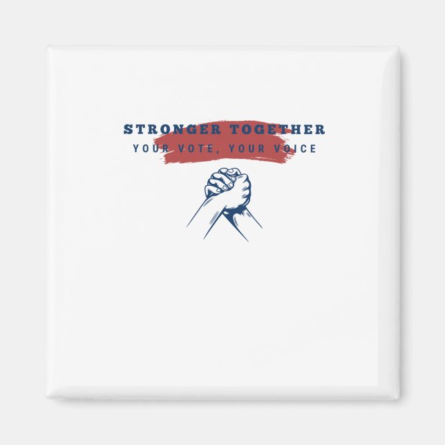 Stärka er röst magnet (Framsidan)