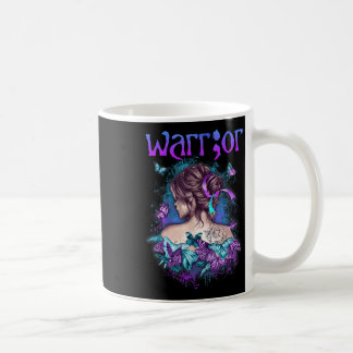 Starka flicka Warrior Women Semi Colon Suicide Pre Kaffemugg