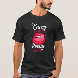 Starka förtroendefulla kvinnor eller Curvy Hips oc T Shirt