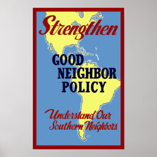 Stärka grannskapspolitiken för Bra Poster