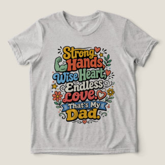 Starka händer, vis hjärta, oändlig kärlek - Person T Shirt