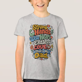 Starka händer, vis hjärta, oändlig kärlek - Person T Shirt