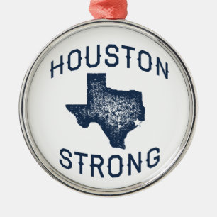 Starka Houston - Harvey Julgransprydnad Metall