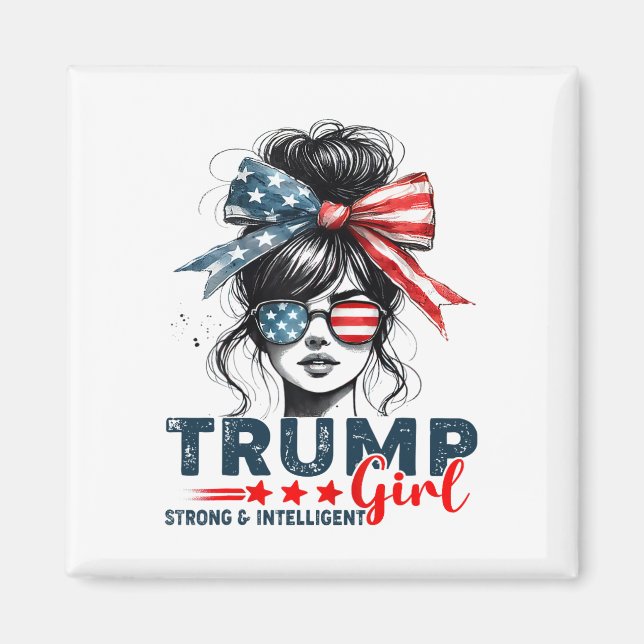 Starka intelligenta kvinnor för gravida flickor Me Magnet (Framsidan)