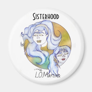 Starka kvinnliga samlingslägenheter - Sisterskap Magnet