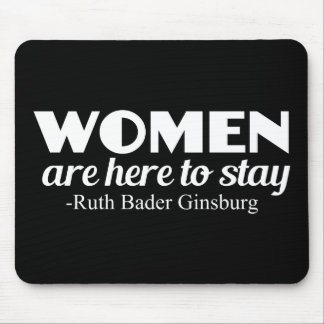 Starka kvinnor Ruth Bader Ginsburg Feminist citat Musmatta