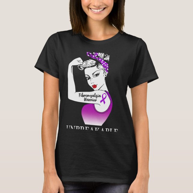 Starka kvinnor som inte går att bryta t shirt (Framsida)