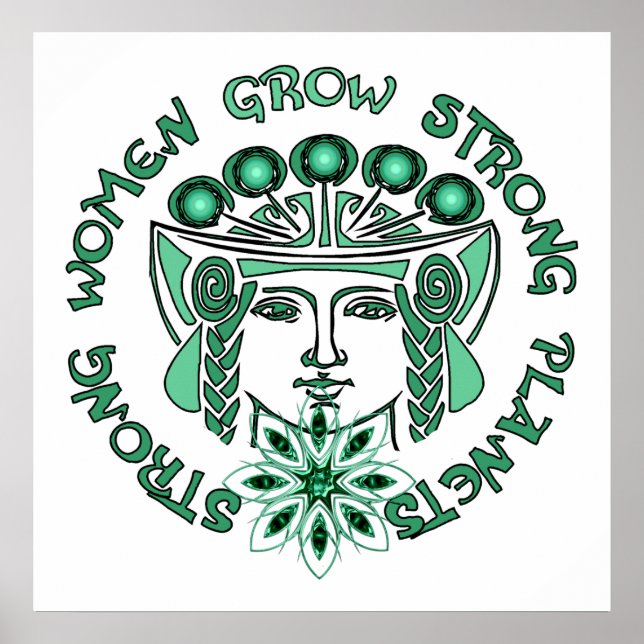 Starka kvinnor Stark Planet Poster (Framsidan)