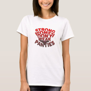 Starka kvinnor t shirt
