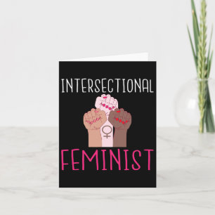 Starka kvinnor, tvärsnitt feminist kort