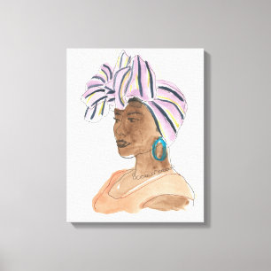 Starka och vackra kvinnor canvastryck