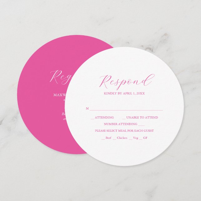 Starka OSA kort-stackningsbara inbjudningar för Ro (Fram/baksida)