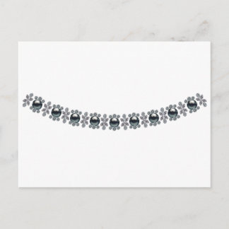 Starka Svarta Pärlor Vykort