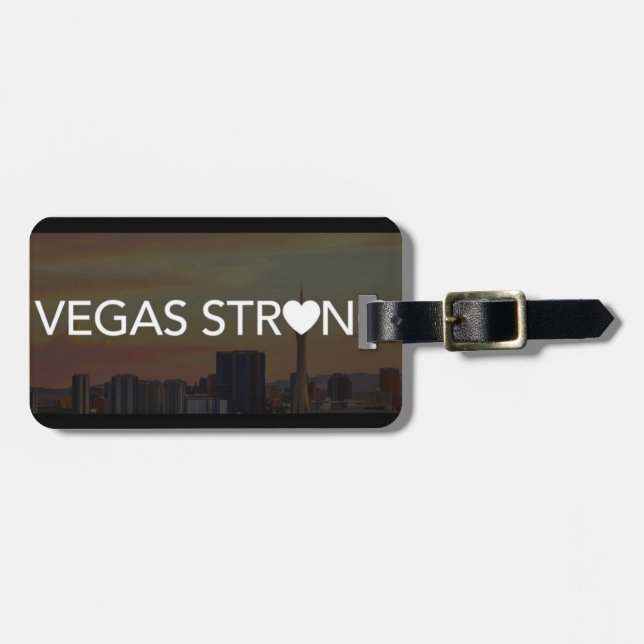 Starka Vegas Bagagebricka (Horisontell Framsida)