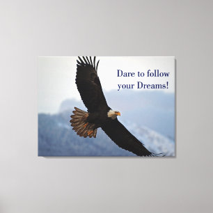 Starkande inspirationsoffert för Örn Canvastryck