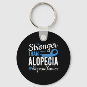 Starkare än Alopecia Nyckelring
