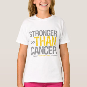 Starkare än cancer - barndomcancer t shirt