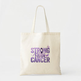 Starkare än cancer-handväskor | Cancer medvetenhet Tygkasse