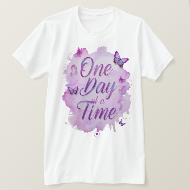 Starkare än cancer Inspirations T-shirt – Hopp (Design framsida)