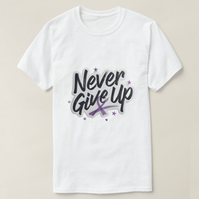 *Starkare än cancer inspirerande t-shirt – Hopp (Design framsida)