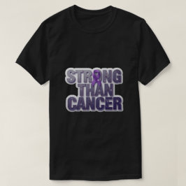 *Starkare än cancer Inspirerande T-Shirt – Hopp